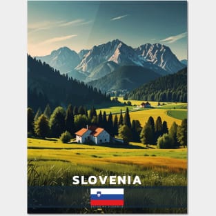 Slovenia Travel Posters and Art